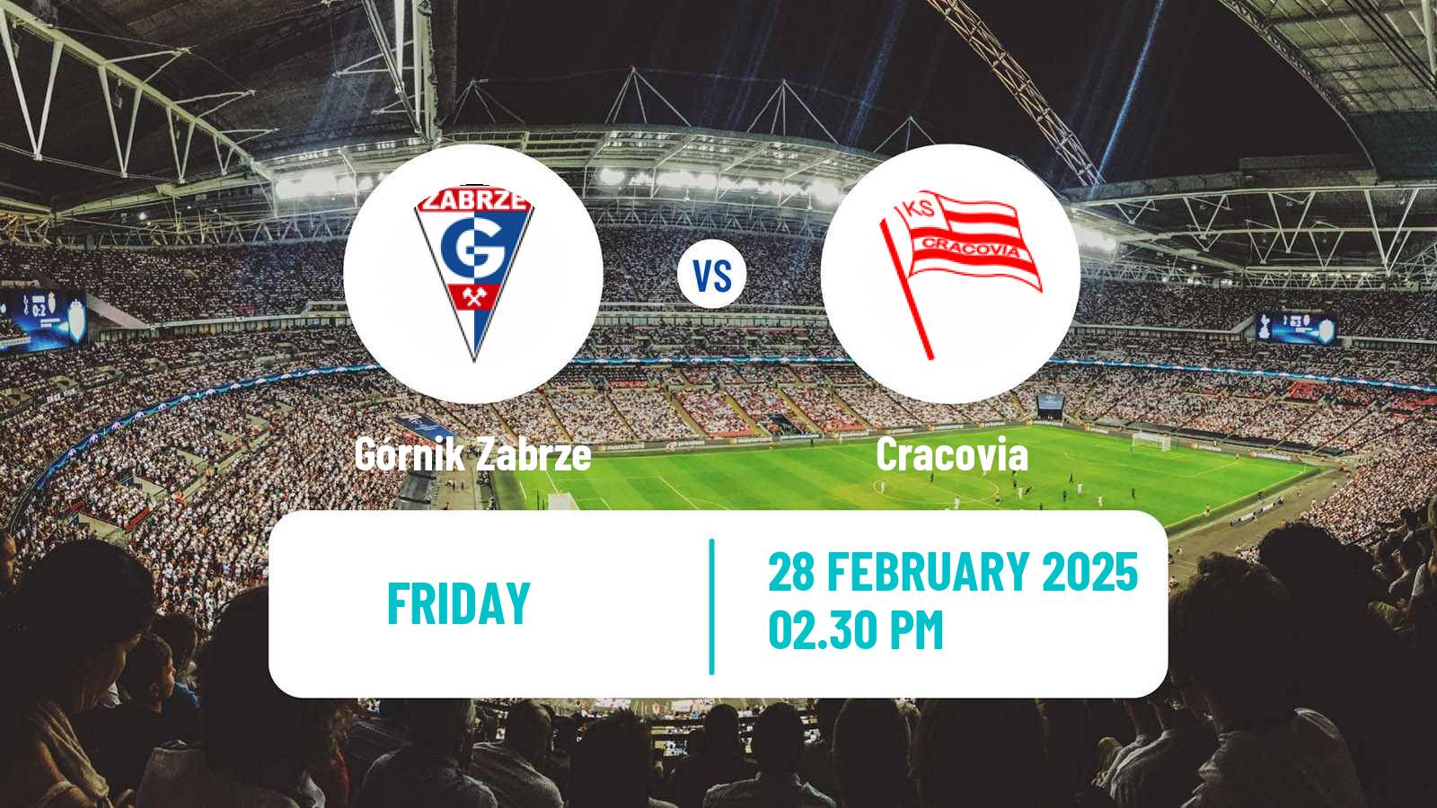 Soccer Polish Ekstraklasa Górnik Zabrze - Cracovia