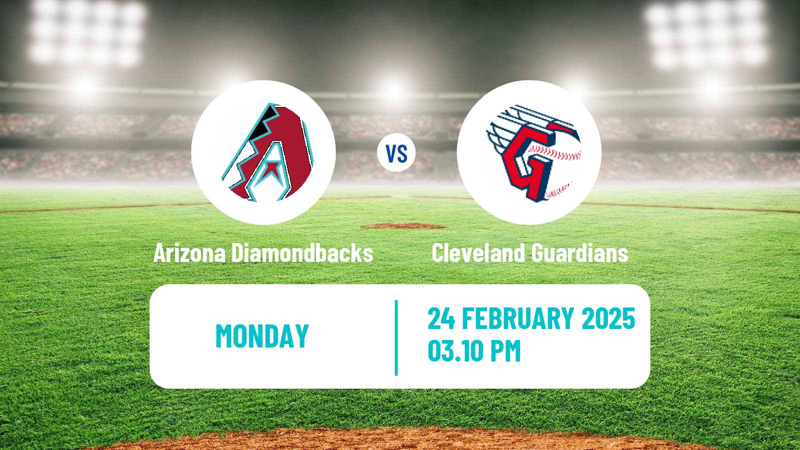 Baseball MLB Spring Training Arizona Diamondbacks - Cleveland Guardians