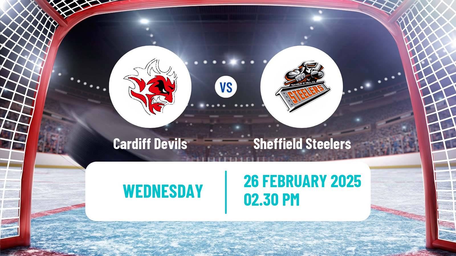 Hockey United Kingdom Elite League Cardiff Devils - Sheffield Steelers