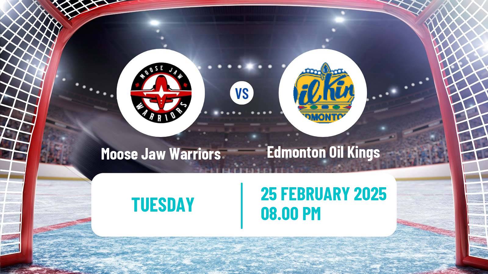 Hockey WHL Moose Jaw Warriors - Edmonton Oil Kings