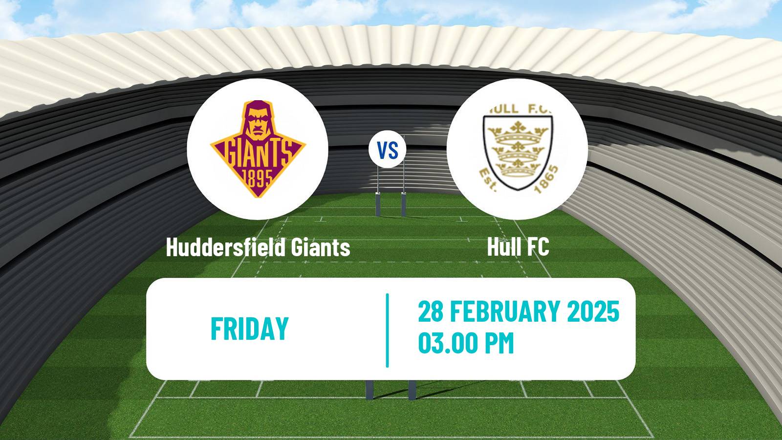 Rugby league Super League Rugby Huddersfield Giants - Hull