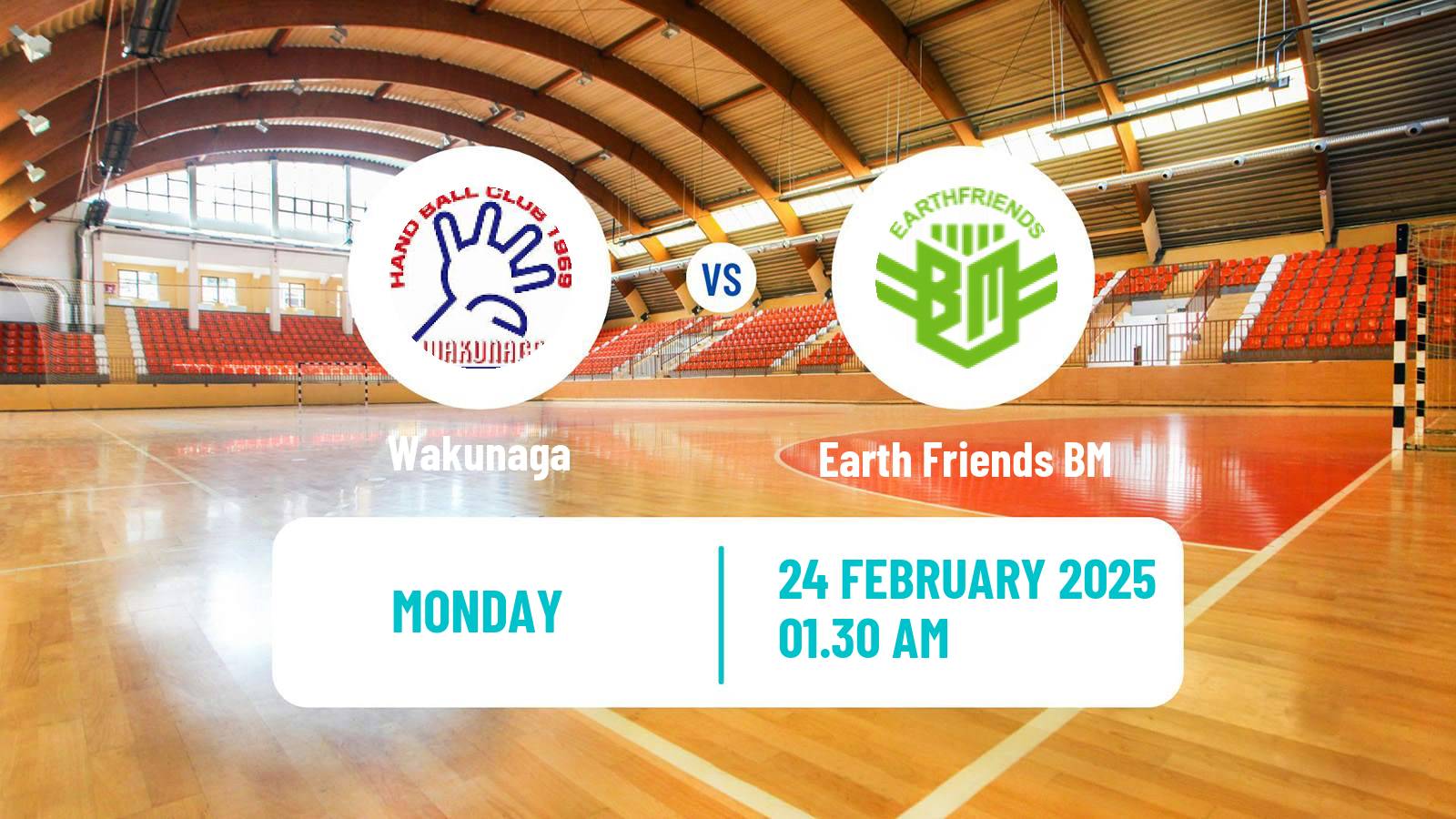 Handball Japan JHL Handball Wakunaga - Earth Friends BM