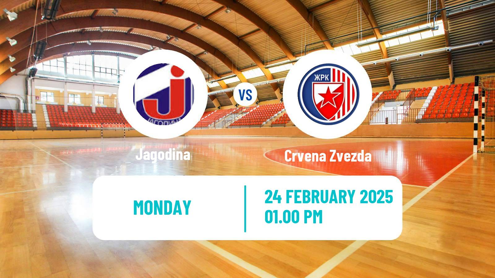 Handball Serbian Liga Handball Women Jagodina - Crvena Zvezda