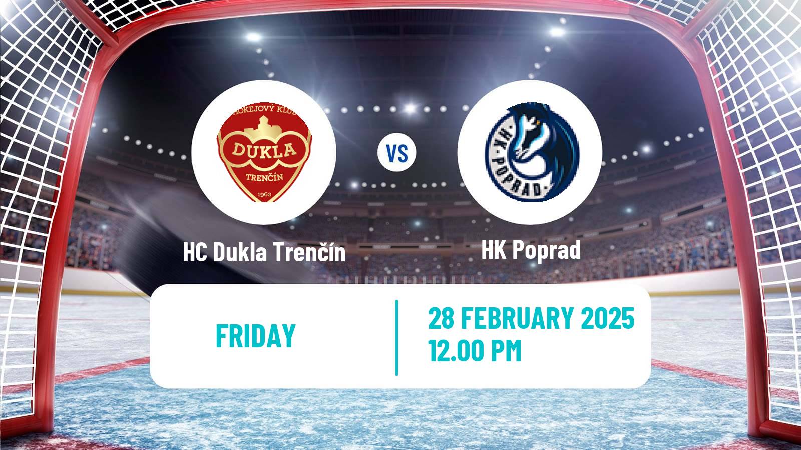 Hockey Slovak Extraliga HC Dukla Trenčín - Poprad