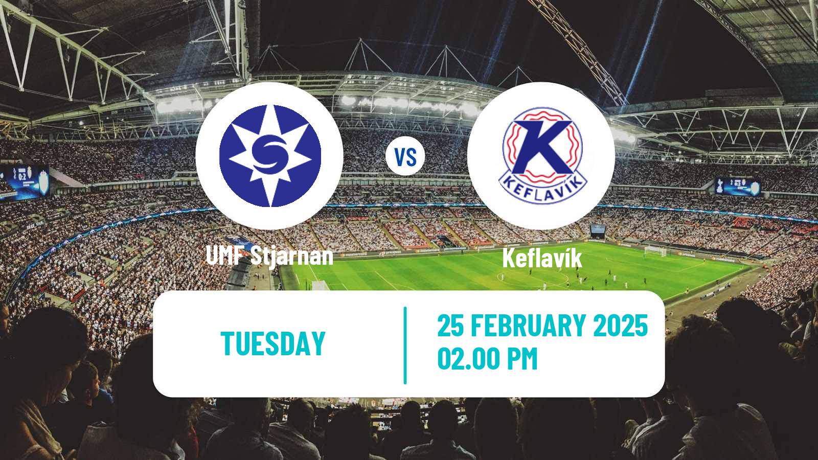 Soccer Icelandic League Cup Stjarnan - Keflavík