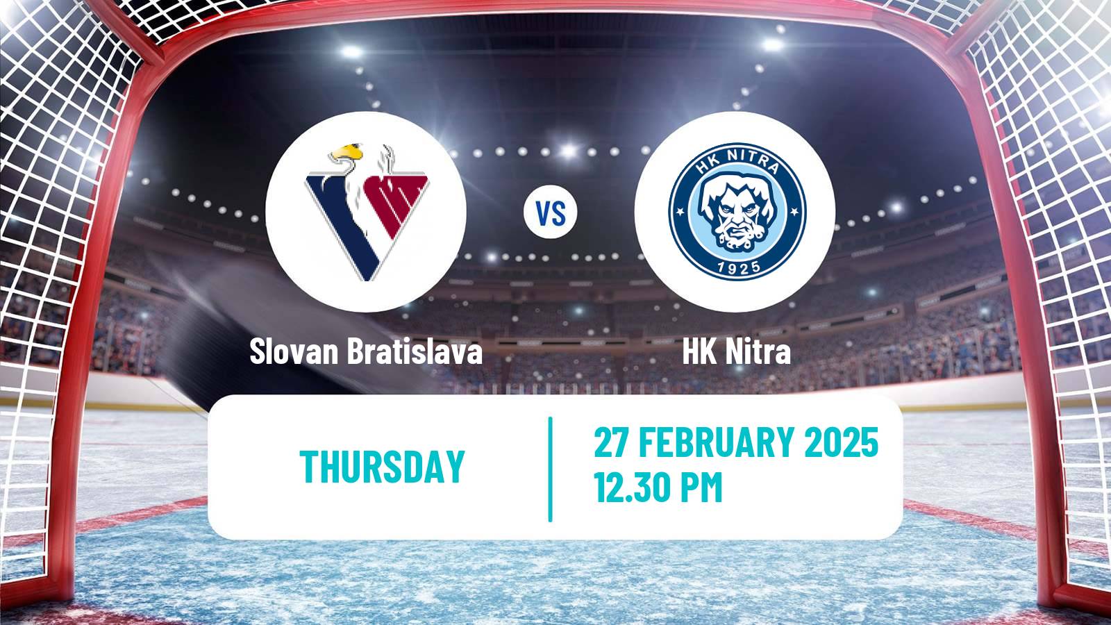 Hockey Slovak Extraliga Slovan Bratislava - Nitra