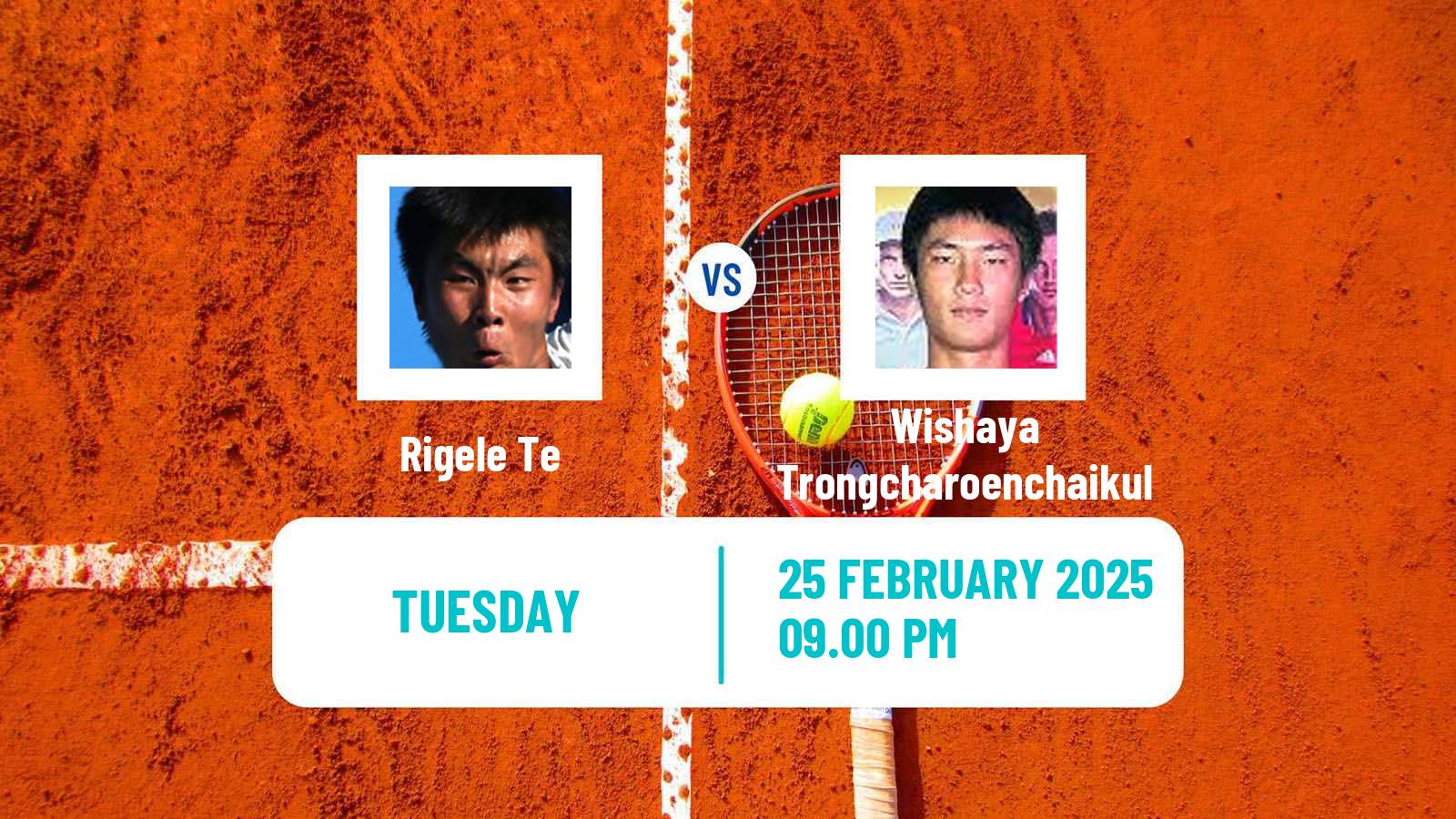 Tennis ITF M15 Maanshan Men Rigele Te - Wishaya Trongcharoenchaikul