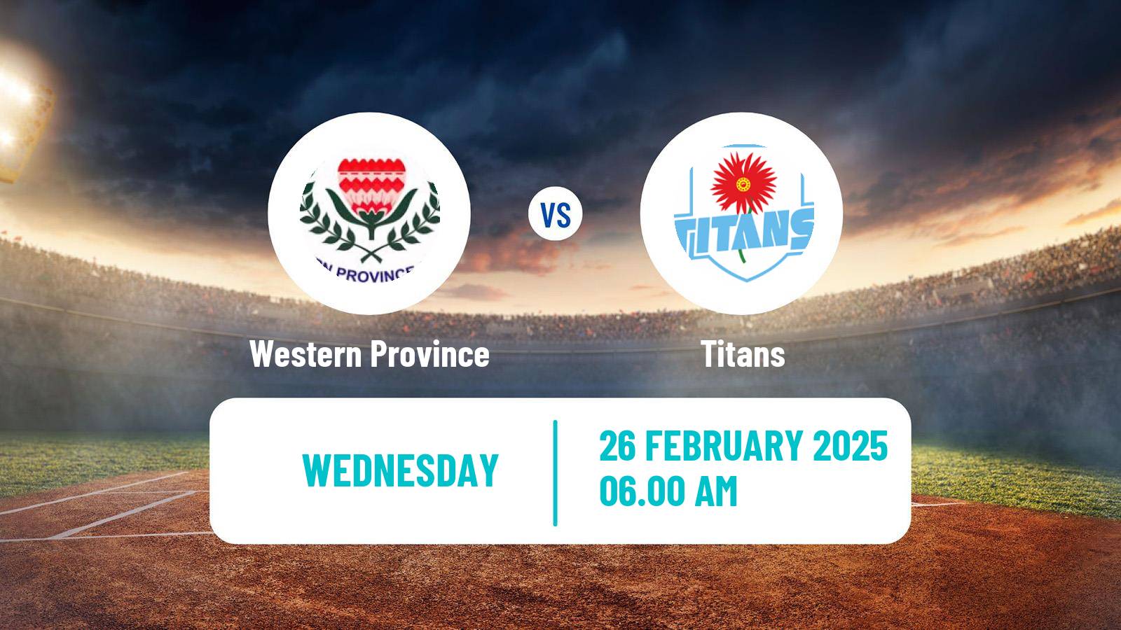 Cricket CSA Provincial One-Day Challenge Western Province - Titans