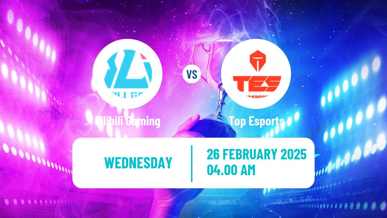 Esports League Of Legends Lpl Bilibili Gaming - Top Esports