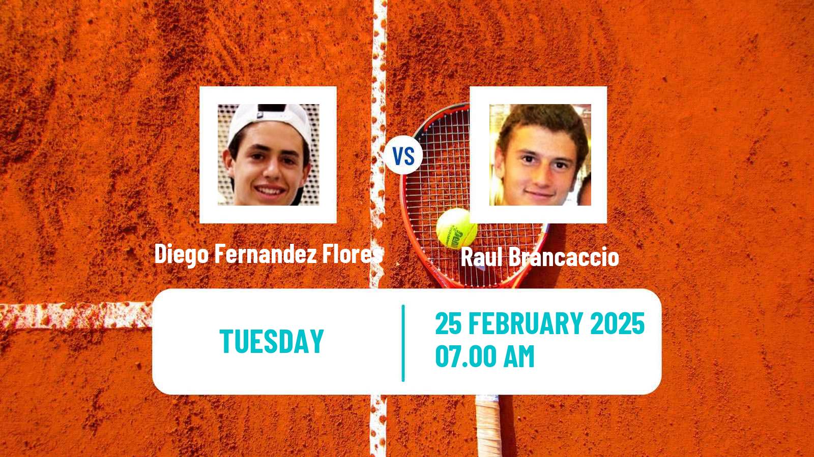 Tennis ITF M15 Villena 3 Men Diego Fernandez Flores - Raul Brancaccio