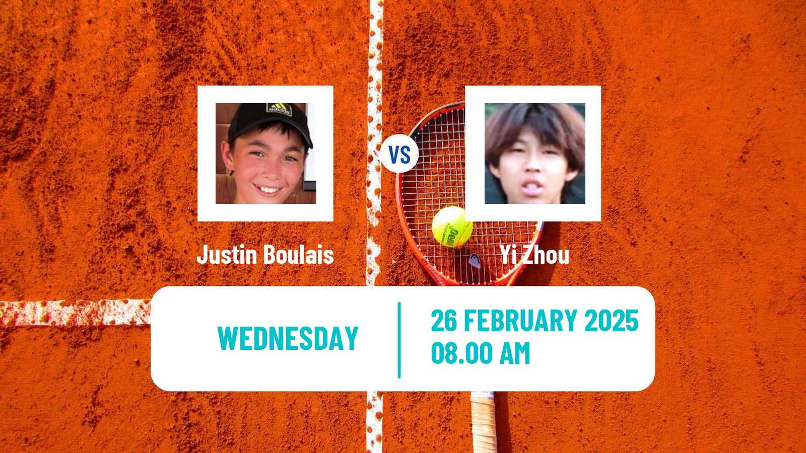 Tennis ITF M25 Faro Men Justin Boulais - Yi Zhou