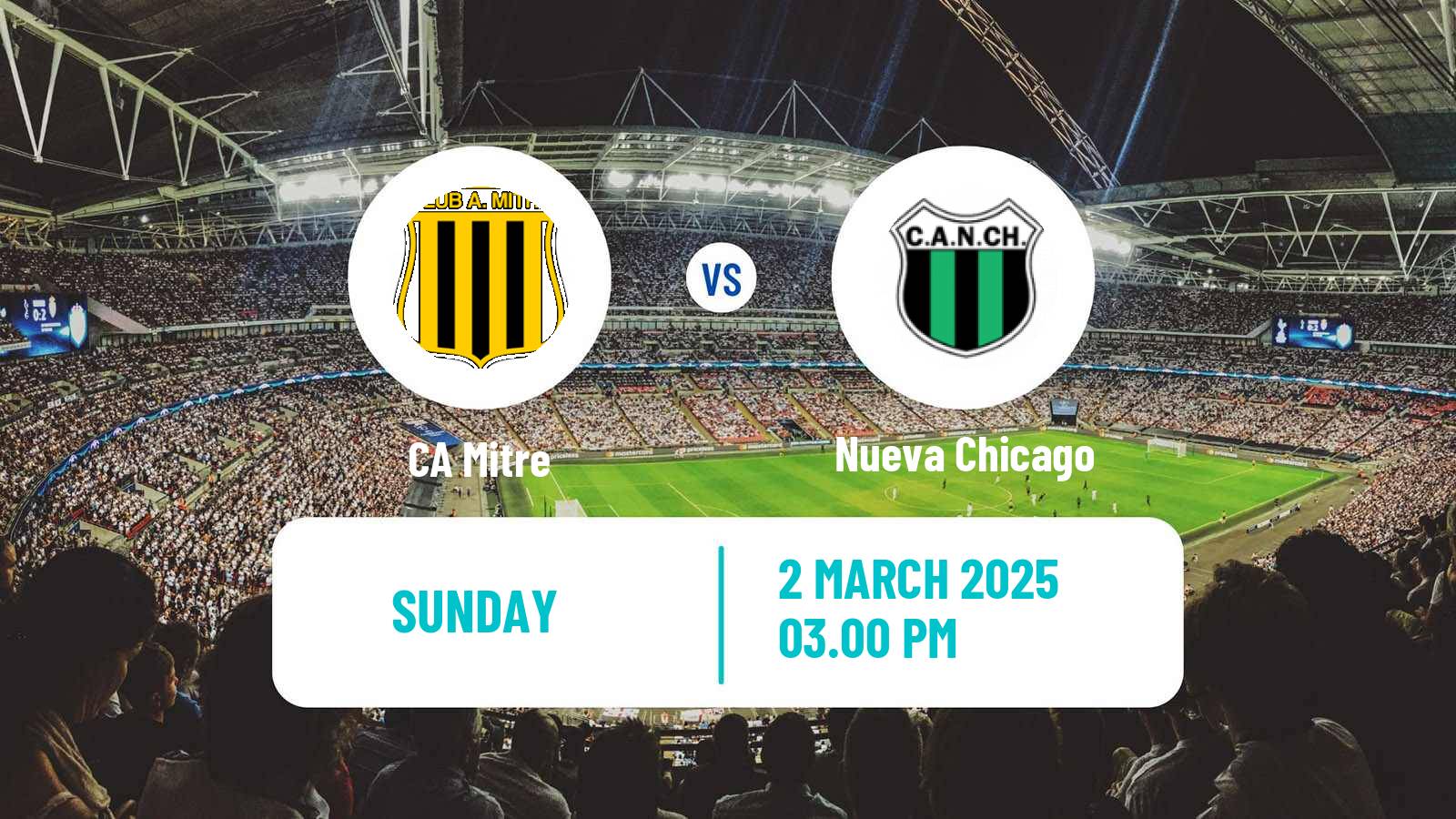 Soccer Argentinian Primera Nacional Mitre - Nueva Chicago