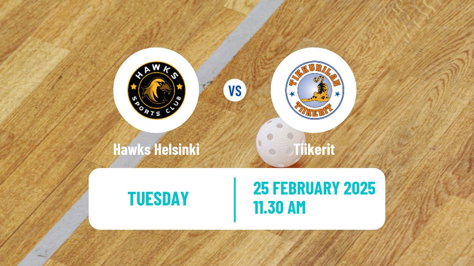 Floorball Finnish Divari Hawks Helsinki - Tiikerit