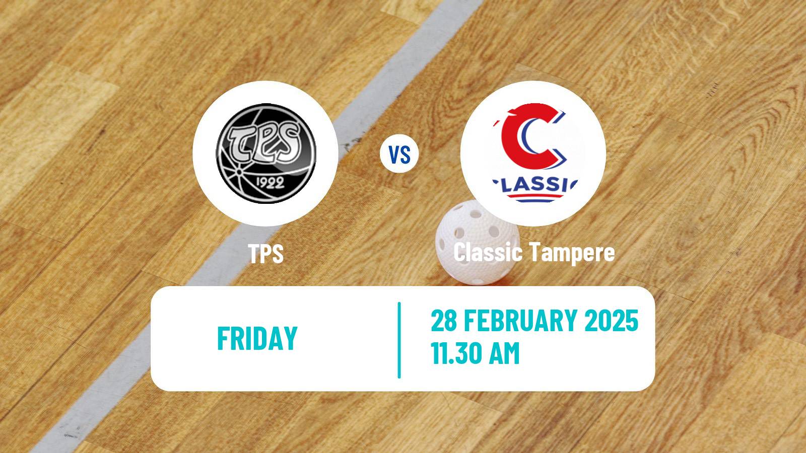 Floorball Finnish F-Liiga TPS - Classic Tampere