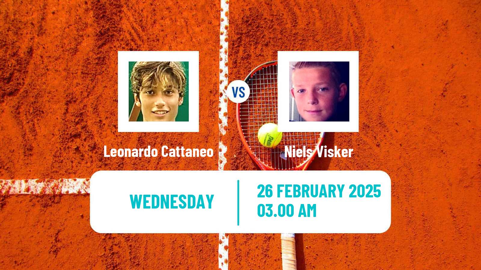 Tennis ITF M15 Sharm Elsheikh 5 Men Leonardo Cattaneo - Niels Visker