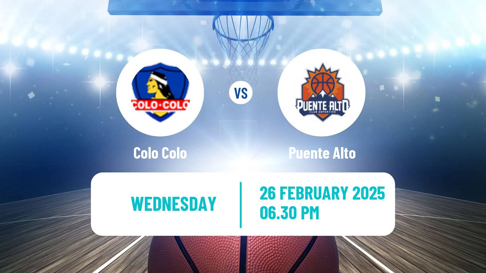 Basketball Chilean LNB Colo Colo - Puente Alto