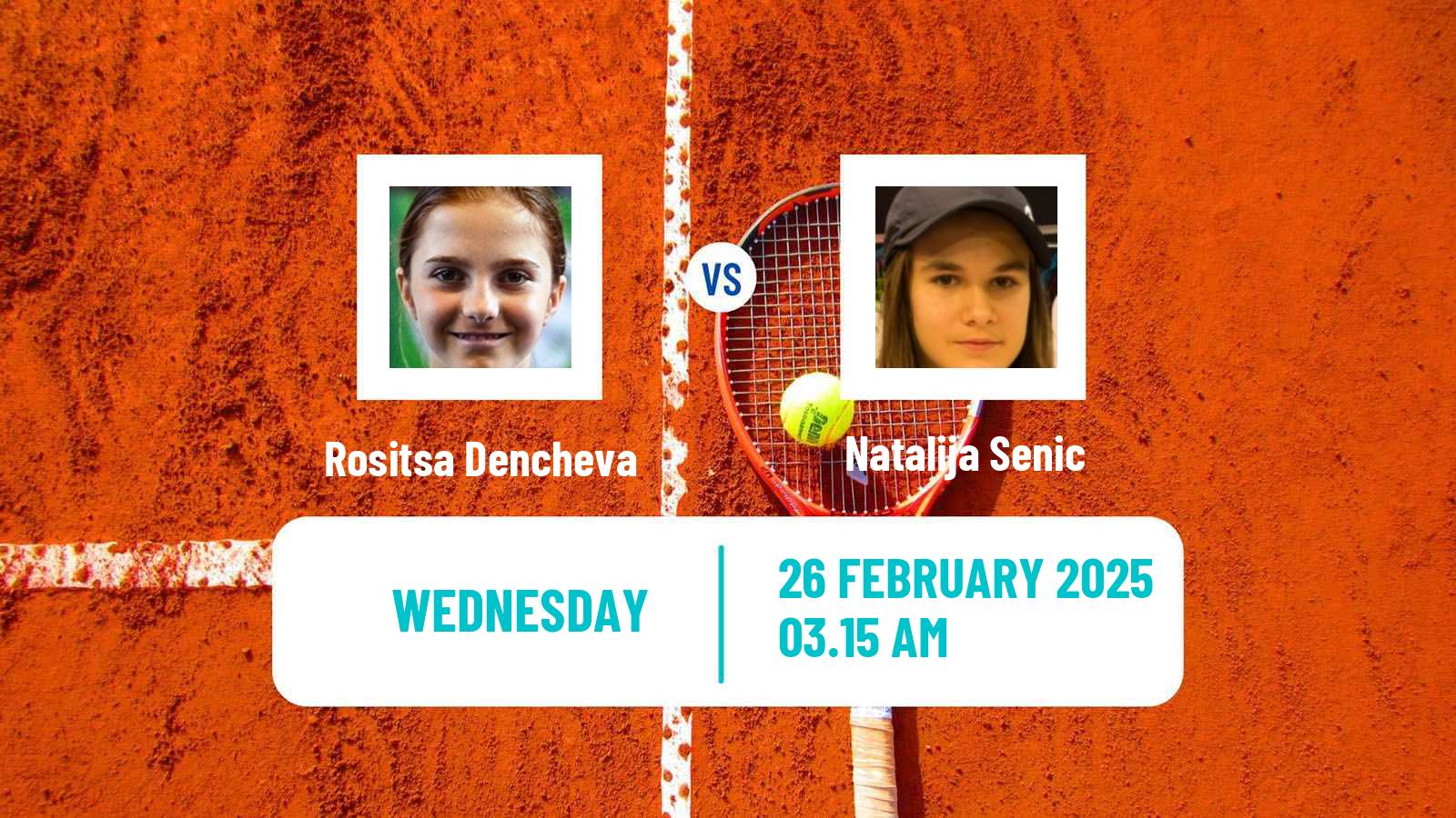 Tennis ITF W35 Antalya 3 Women Rositsa Dencheva - Natalija Senic