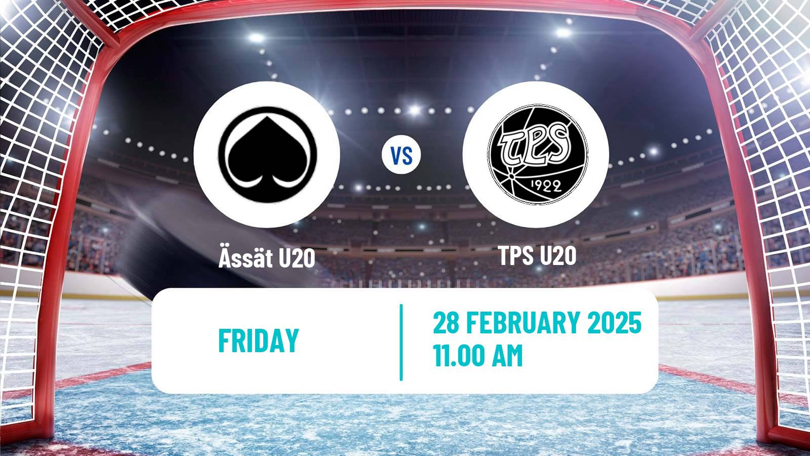 Hockey Finnish SM-sarja U20 Ässät U20 - TPS U20