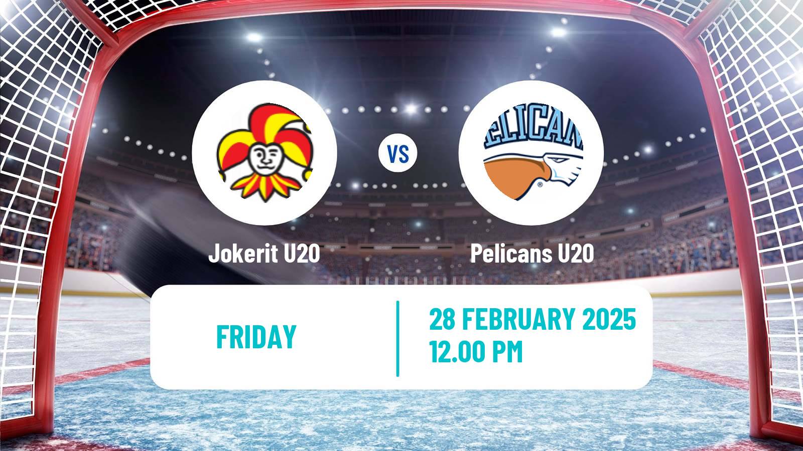 Hockey Finnish SM-sarja U20 Jokerit U20 - Pelicans U20