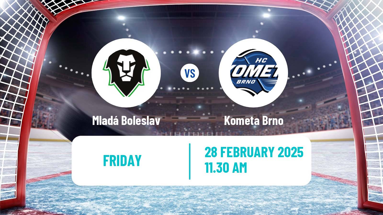 Hockey Czech Extraliga Mladá Boleslav - Kometa Brno