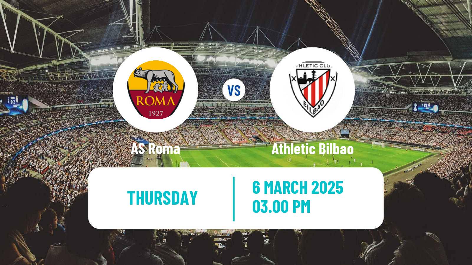 Soccer UEFA Europa League Roma - Athletic Bilbao