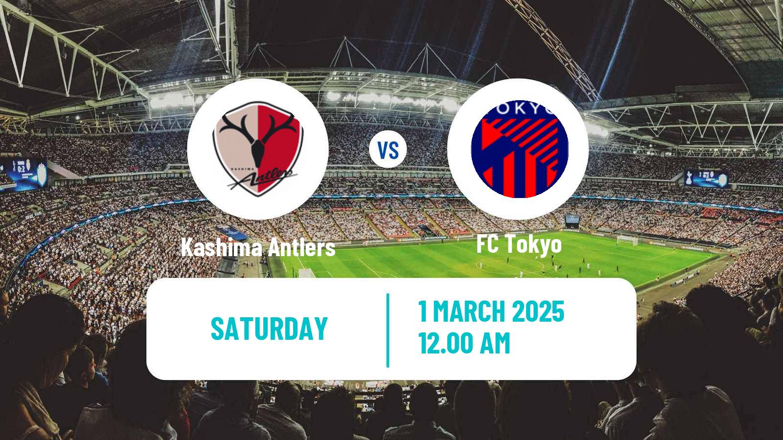 Soccer Japan J1 League Kashima Antlers - Tokyo