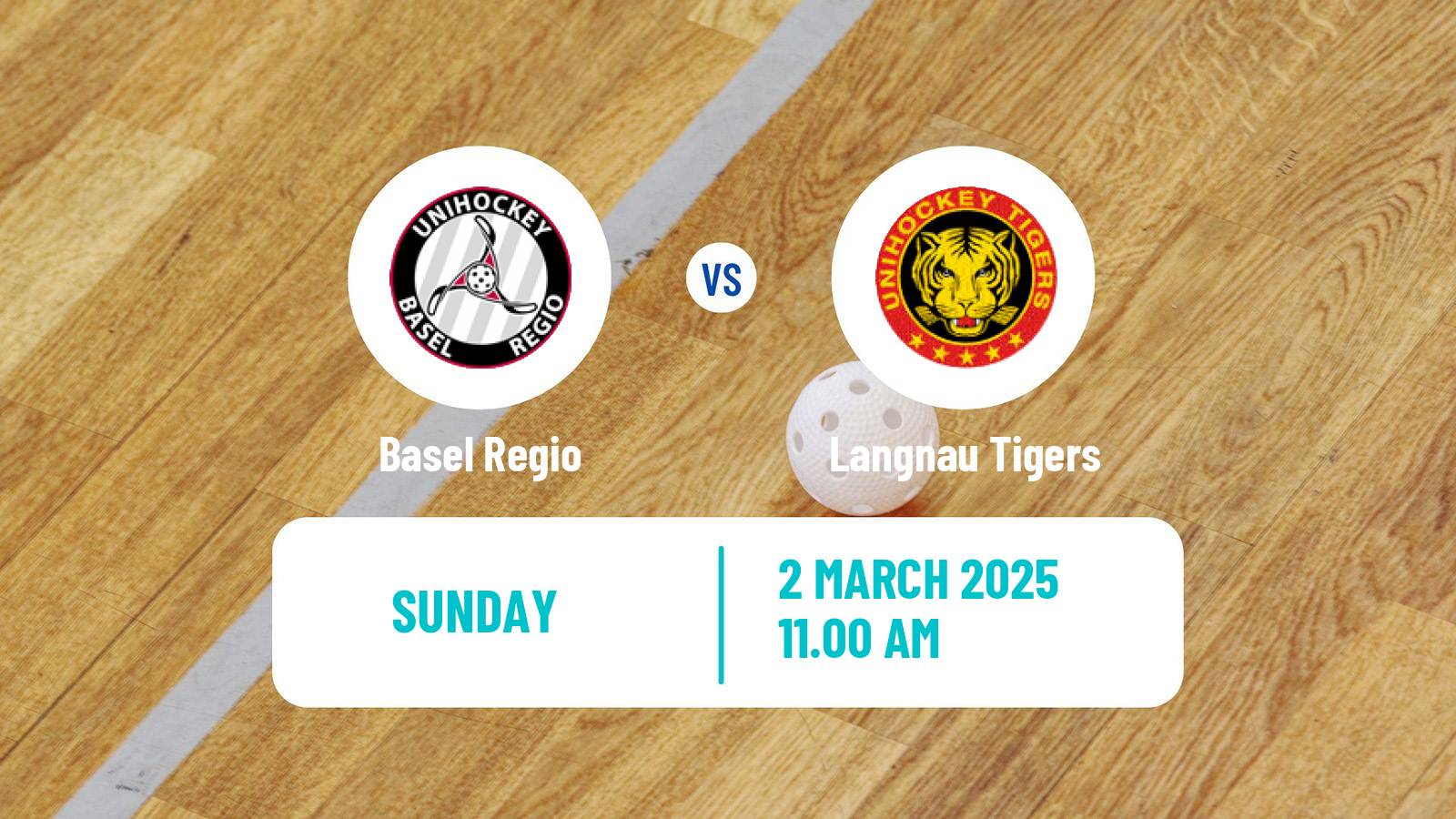 Floorball Swiss NLA Floorball Basel Regio - Langnau Tigers