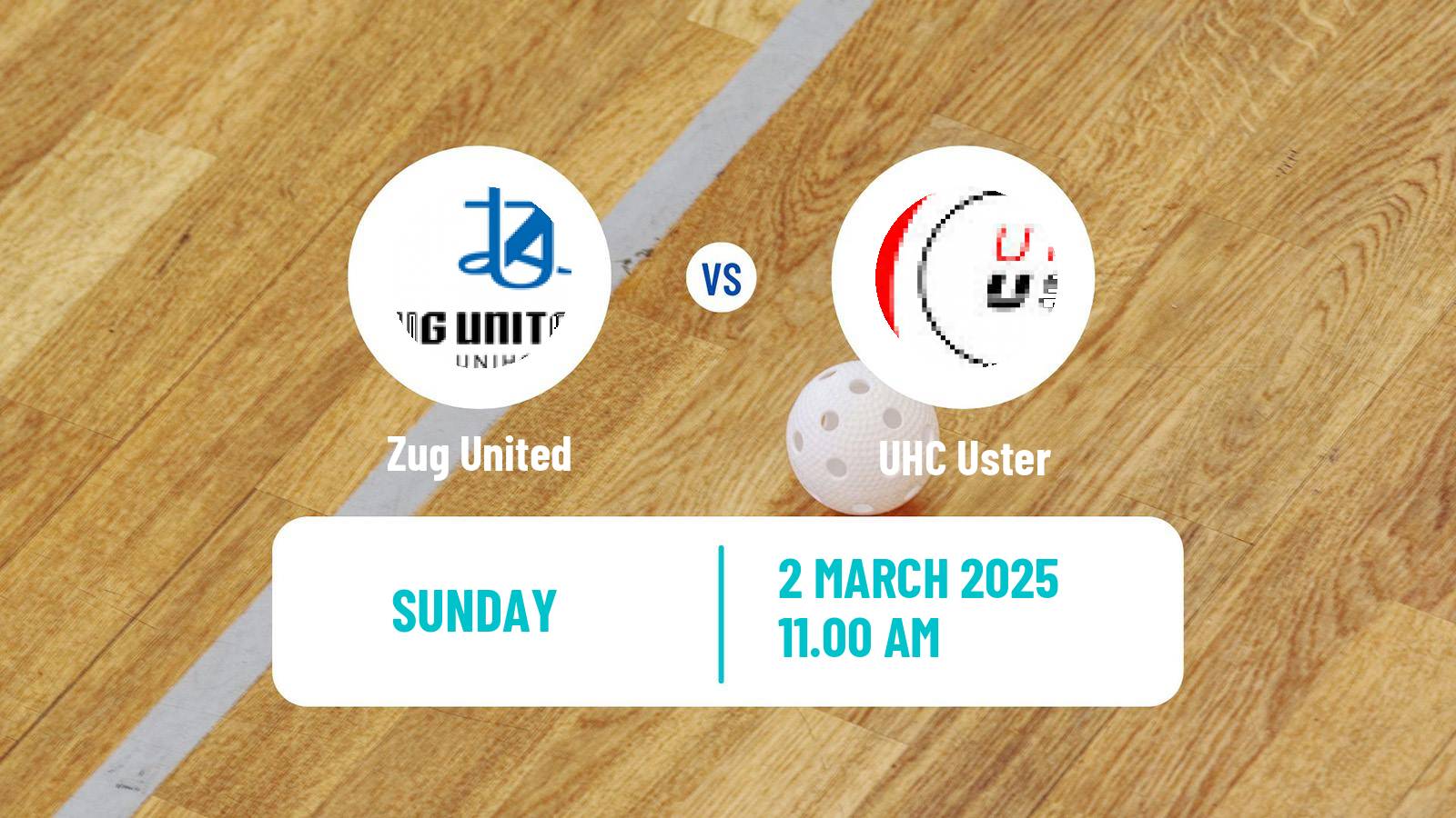 Floorball Swiss NLA Floorball Zug United - Uster