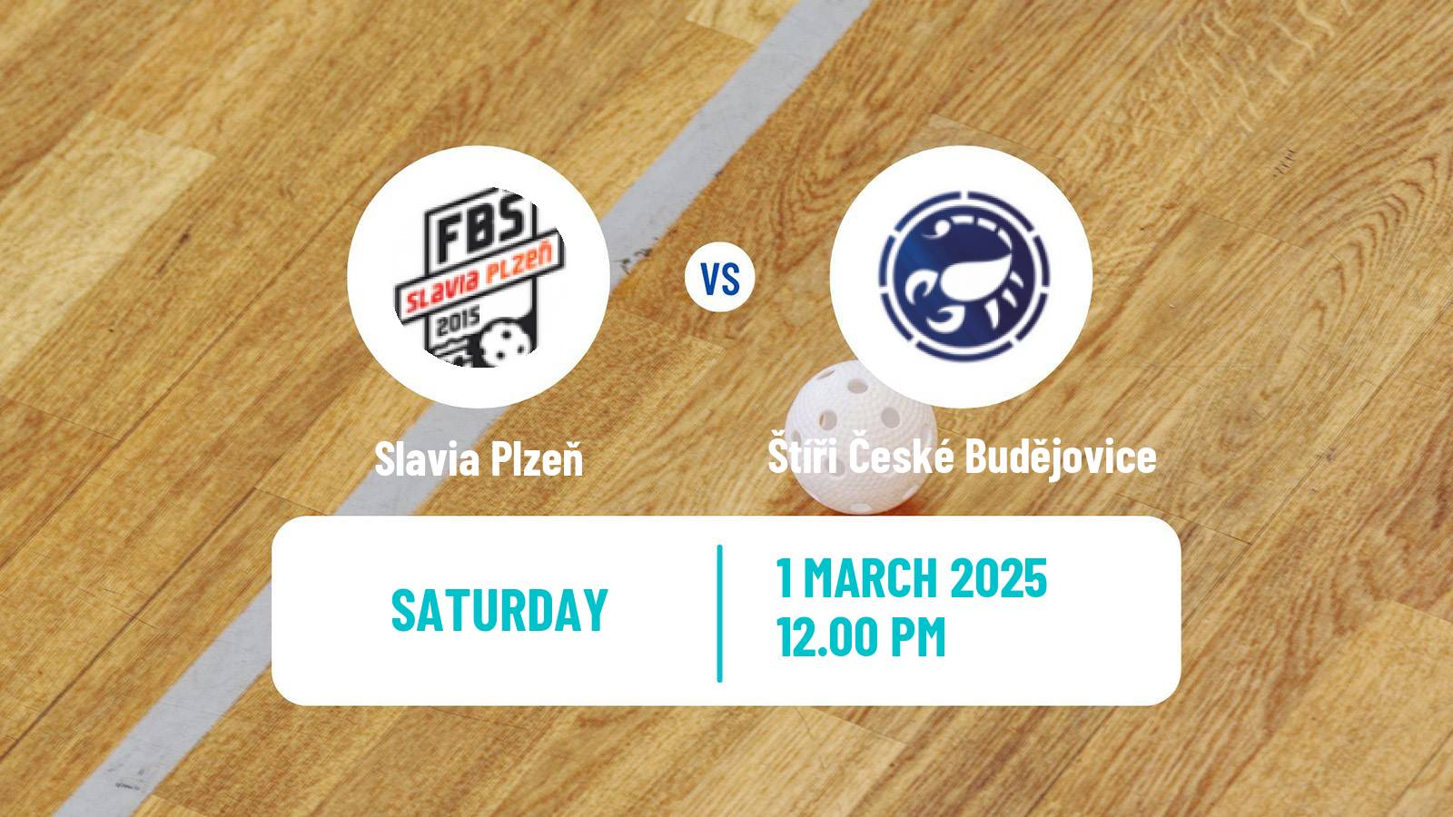 Floorball Czech 1 Liga Floorball Slavia Plzeň - Štíři České Budějovice