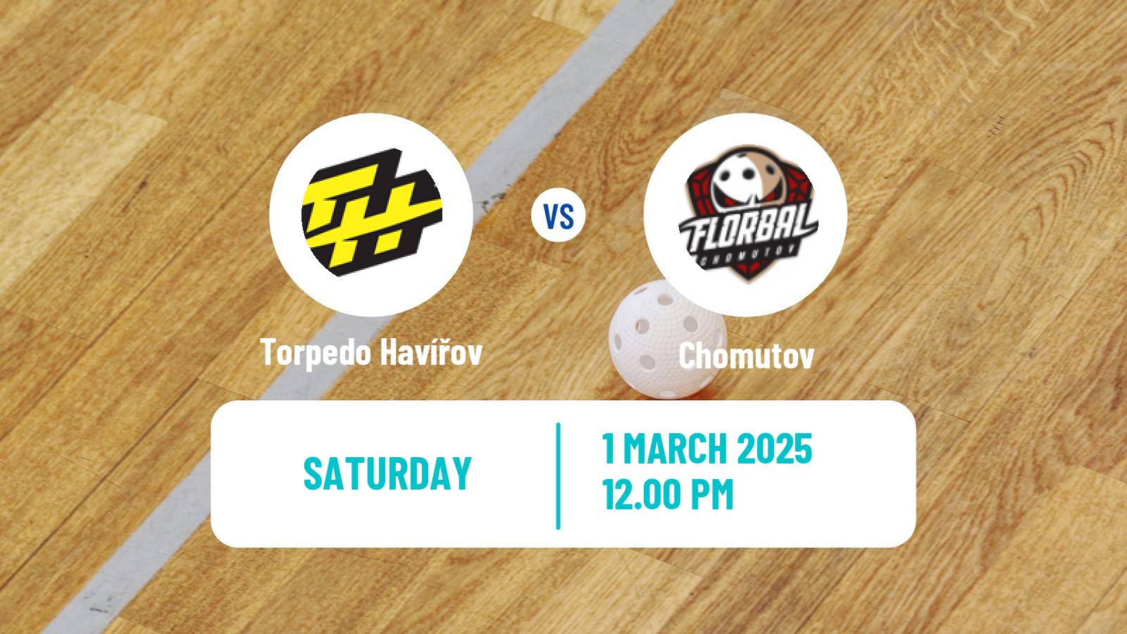 Floorball Czech 1 Liga Floorball Torpedo Havířov - Chomutov