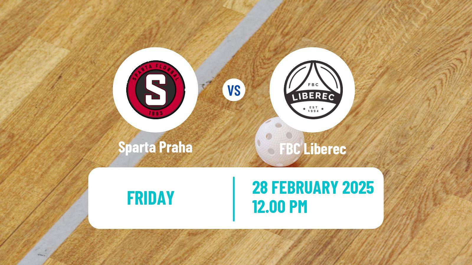 Floorball Czech Superliga Floorball Sparta Praha - FBC Liberec