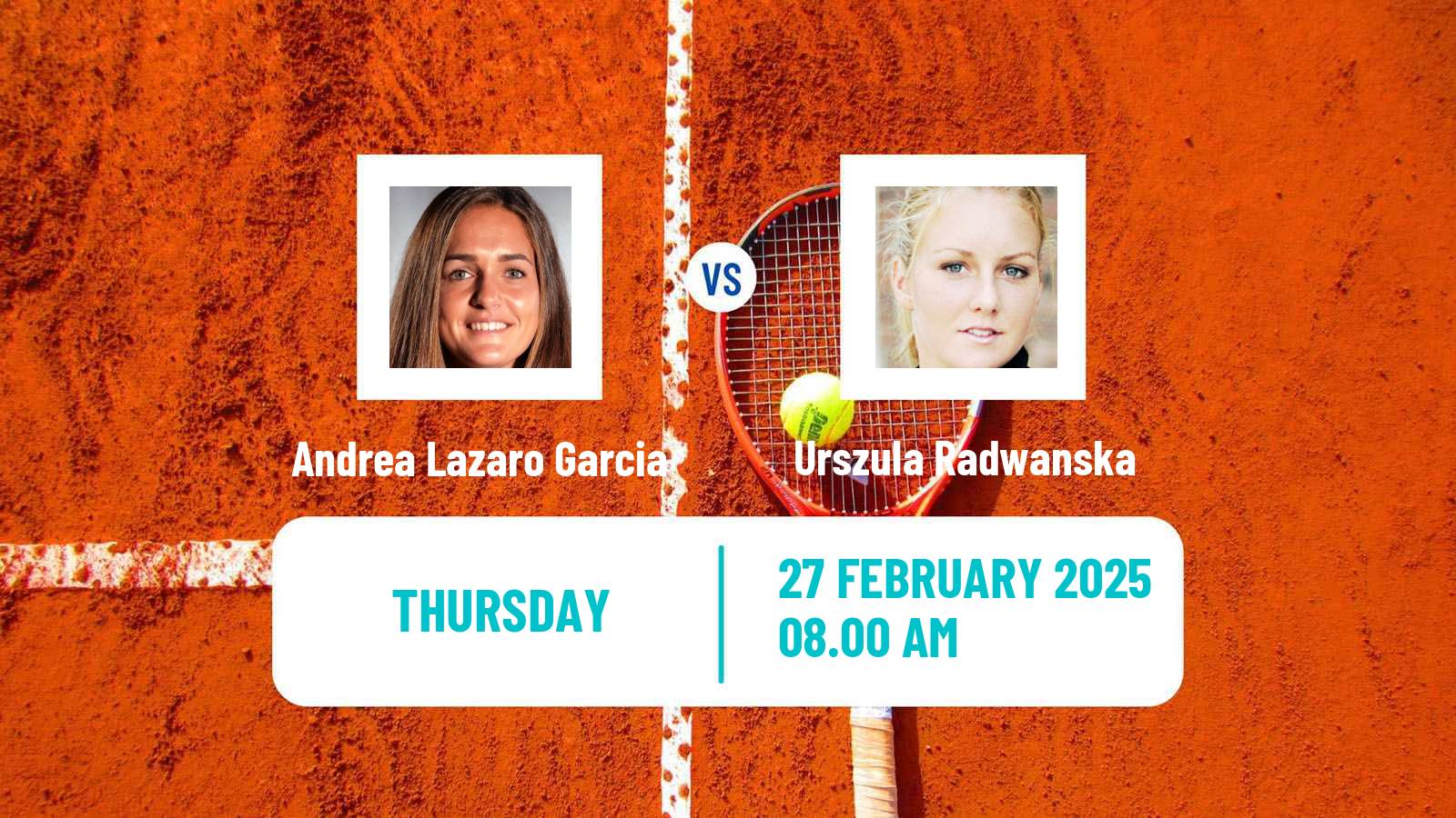 Tennis ITF W50 H Macon Women Andrea Lazaro Garcia - Urszula Radwanska