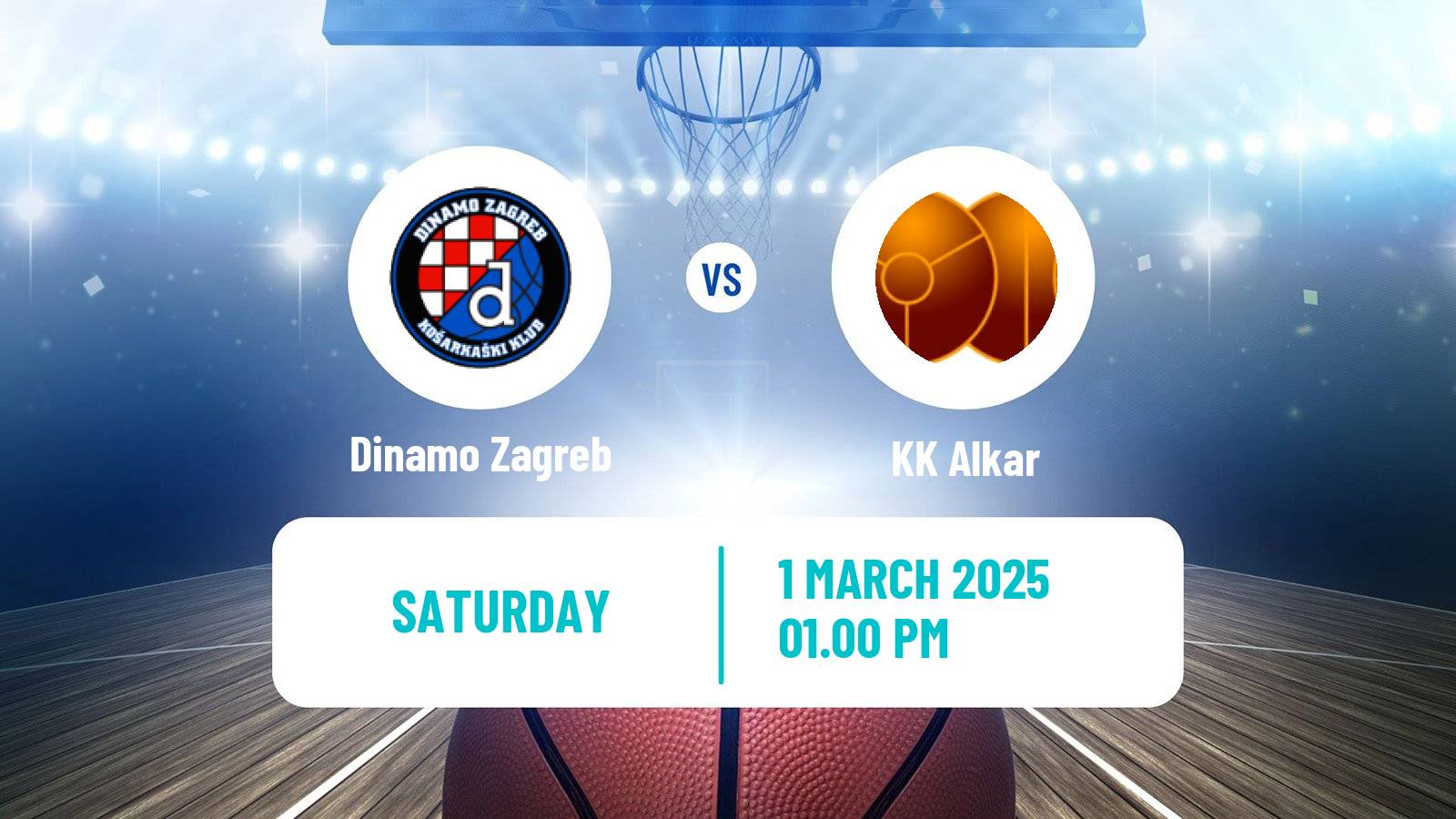 Basketball Croatian Premijer Liga Basketball Dinamo Zagreb - Alkar