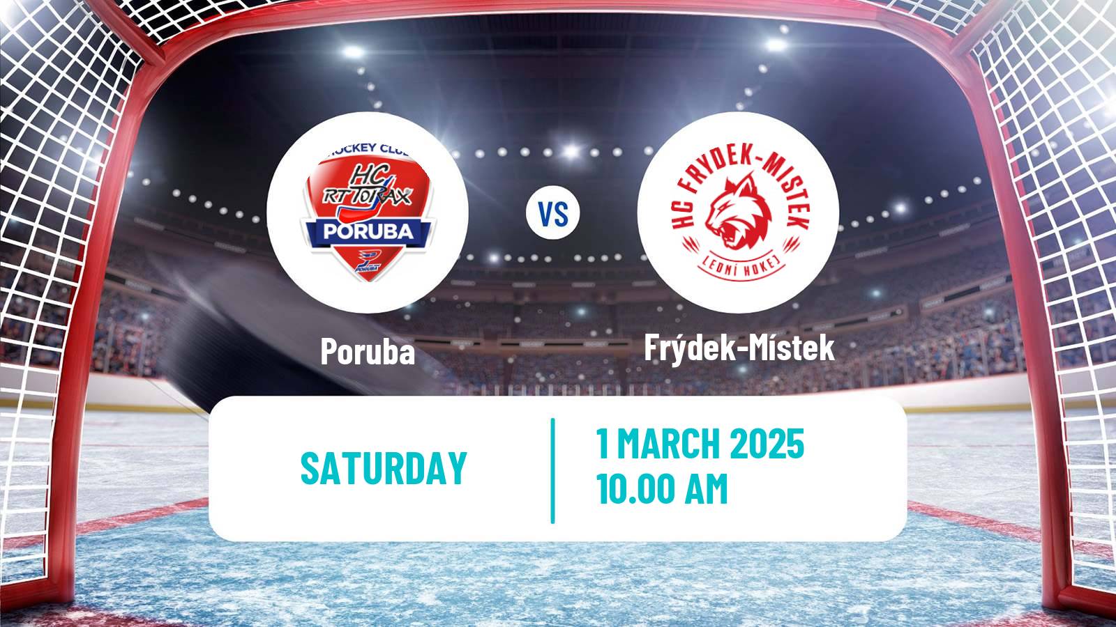 Hockey Czech Chance Liga Poruba - Frýdek-Místek