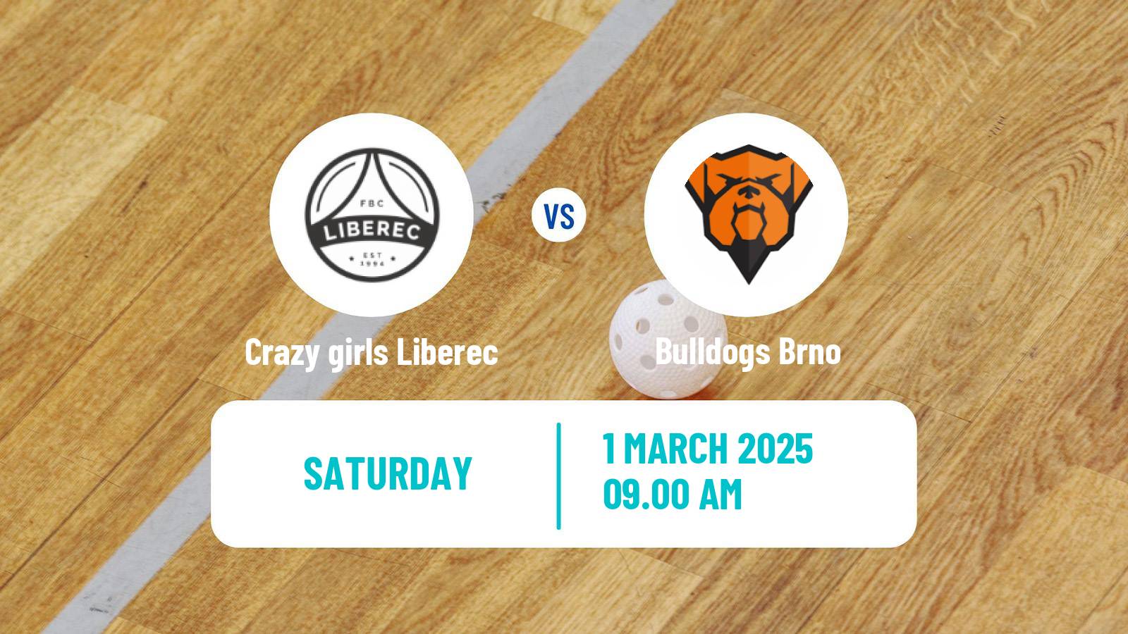 Floorball Czech Extraliga Floorball Women Crazy girls Liberec - Bulldogs Brno