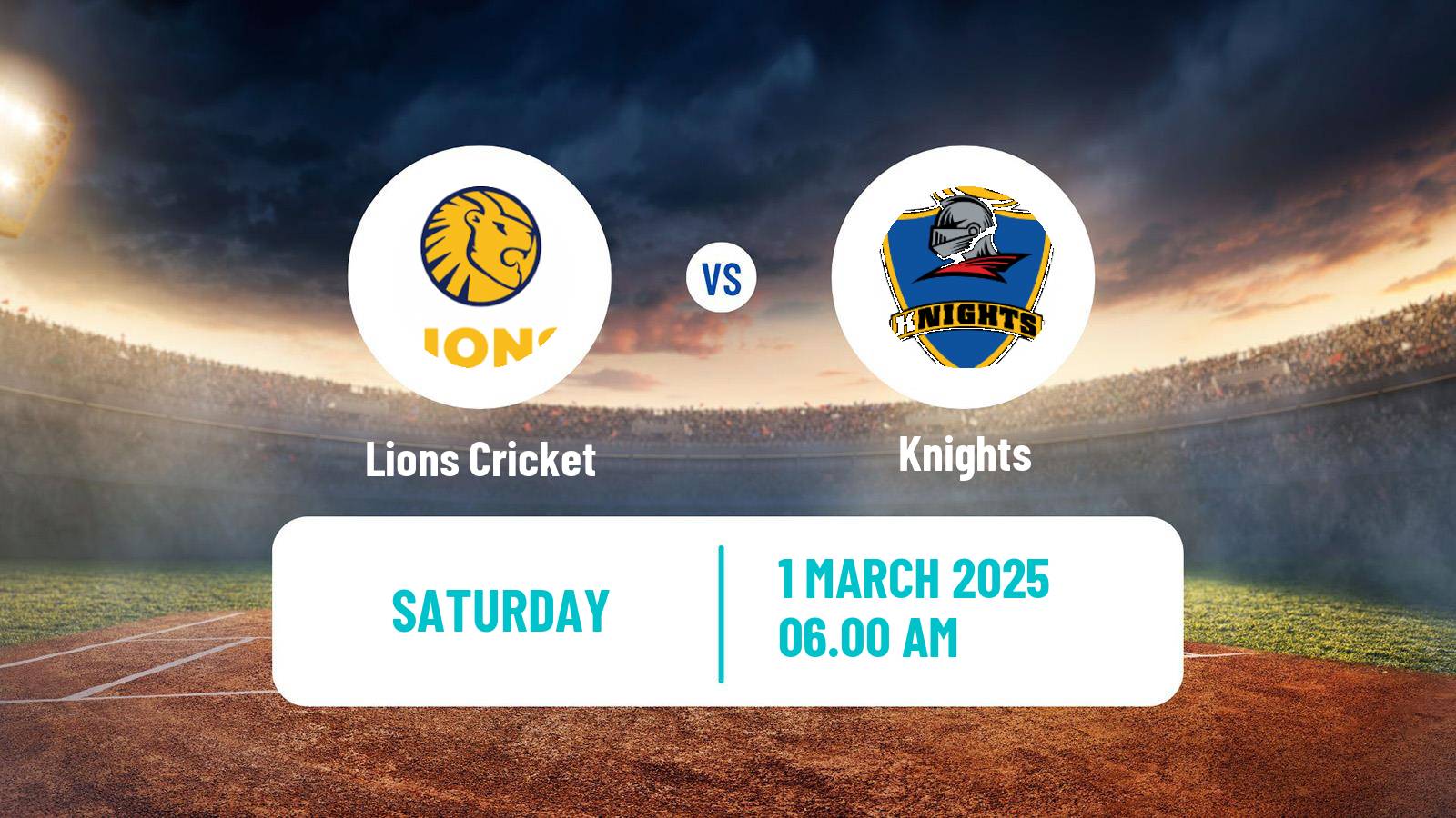 Cricket CSA Provincial One-Day Challenge Lions Cricket - Knights