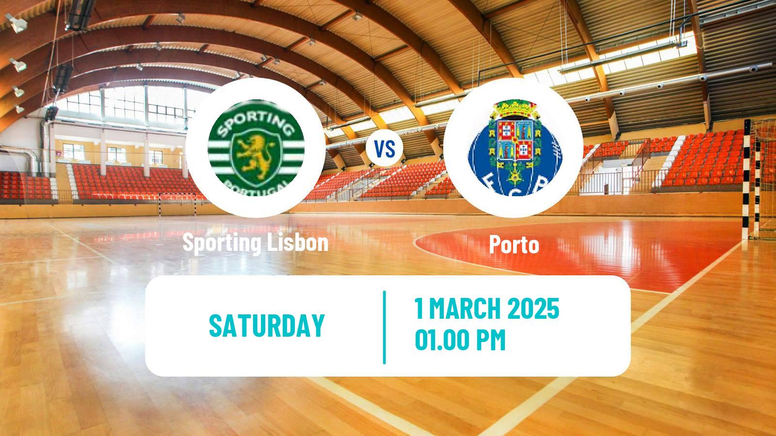 Handball Portuguese Andebol 1 Sporting Lisbon - Porto