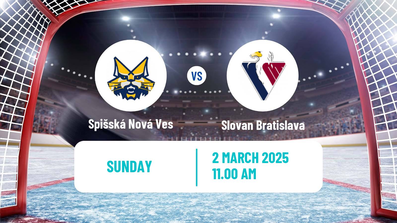 Hockey Slovak Extraliga Spišská Nová Ves - Slovan Bratislava