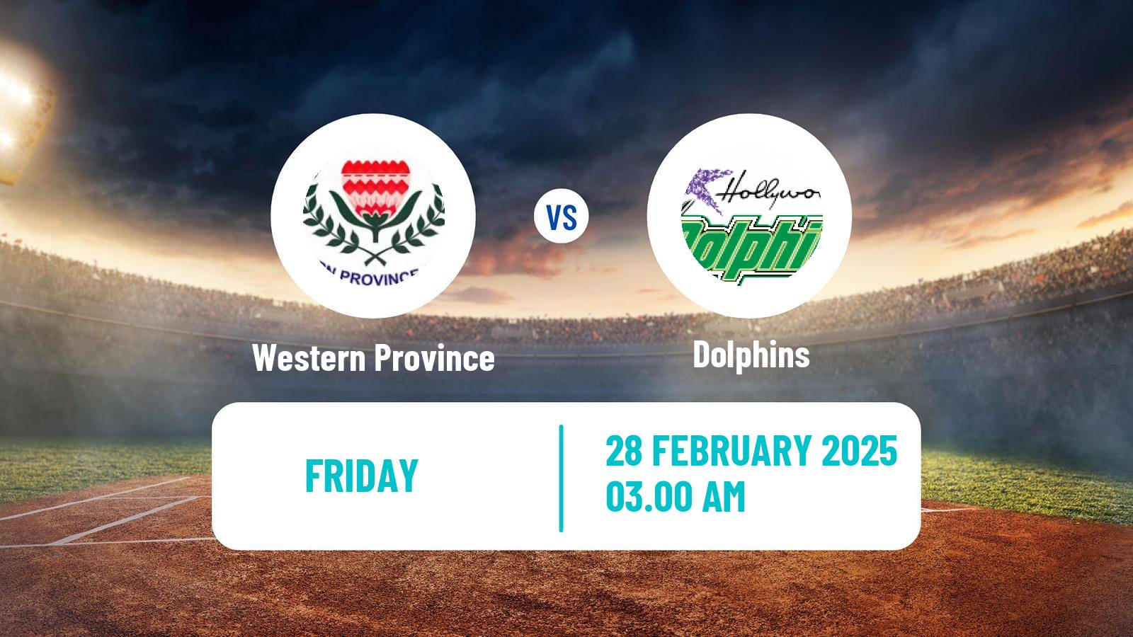 Cricket CSA Provincial One-Day Challenge Western Province - Dolphins