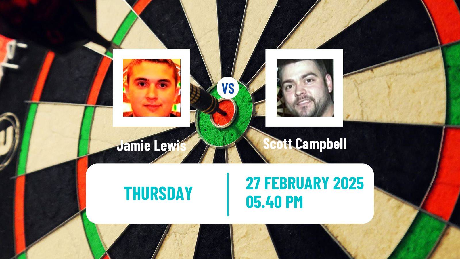 Darts Modus Super Series Jamie Lewis - Scott Campbell