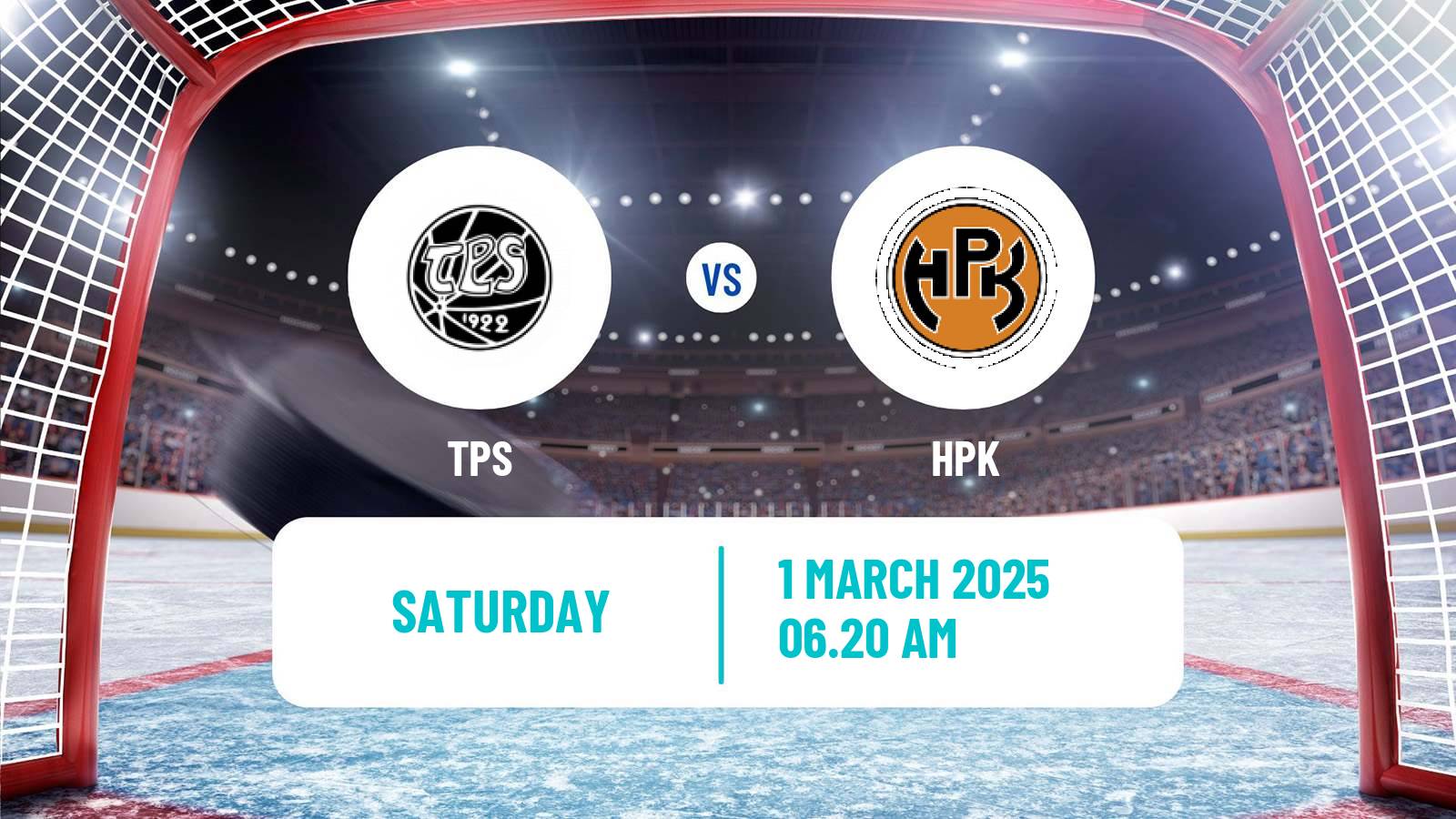 Hockey Finnish Liiga Hockey Women TPS - HPK