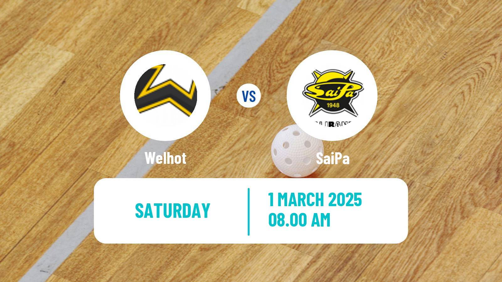 Floorball Finnish F-Liiga Women Welhot - SaiPa