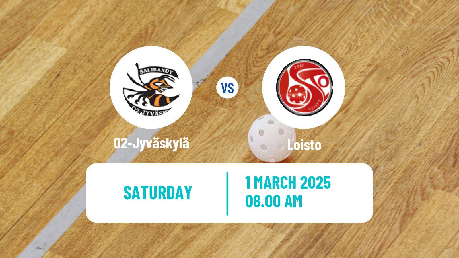 Floorball Finnish F-Liiga Women O2-Jyväskylä - Loisto