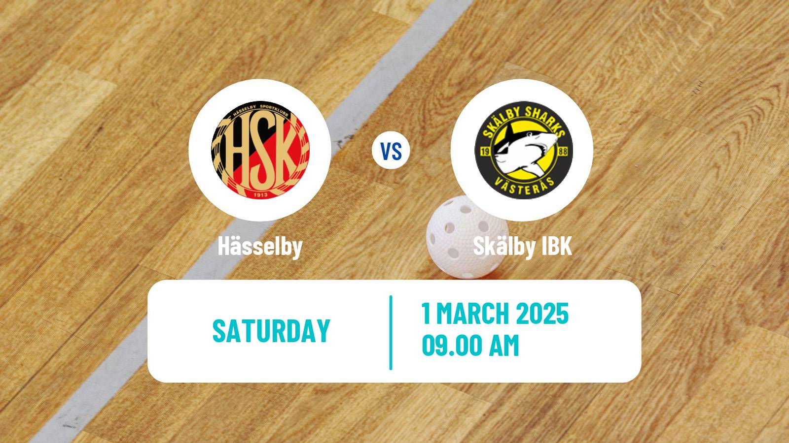 Floorball Swedish Allsvenskan Floorball Hässelby - Skälby