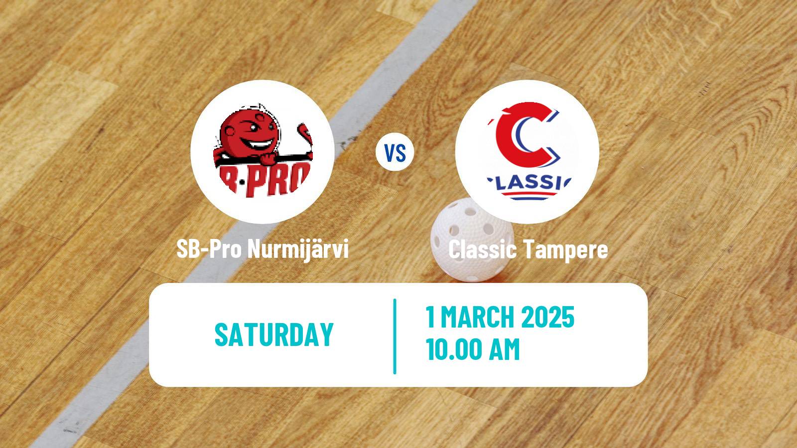 Floorball Finnish F-Liiga Women SB-Pro Nurmijärvi - Classic Tampere