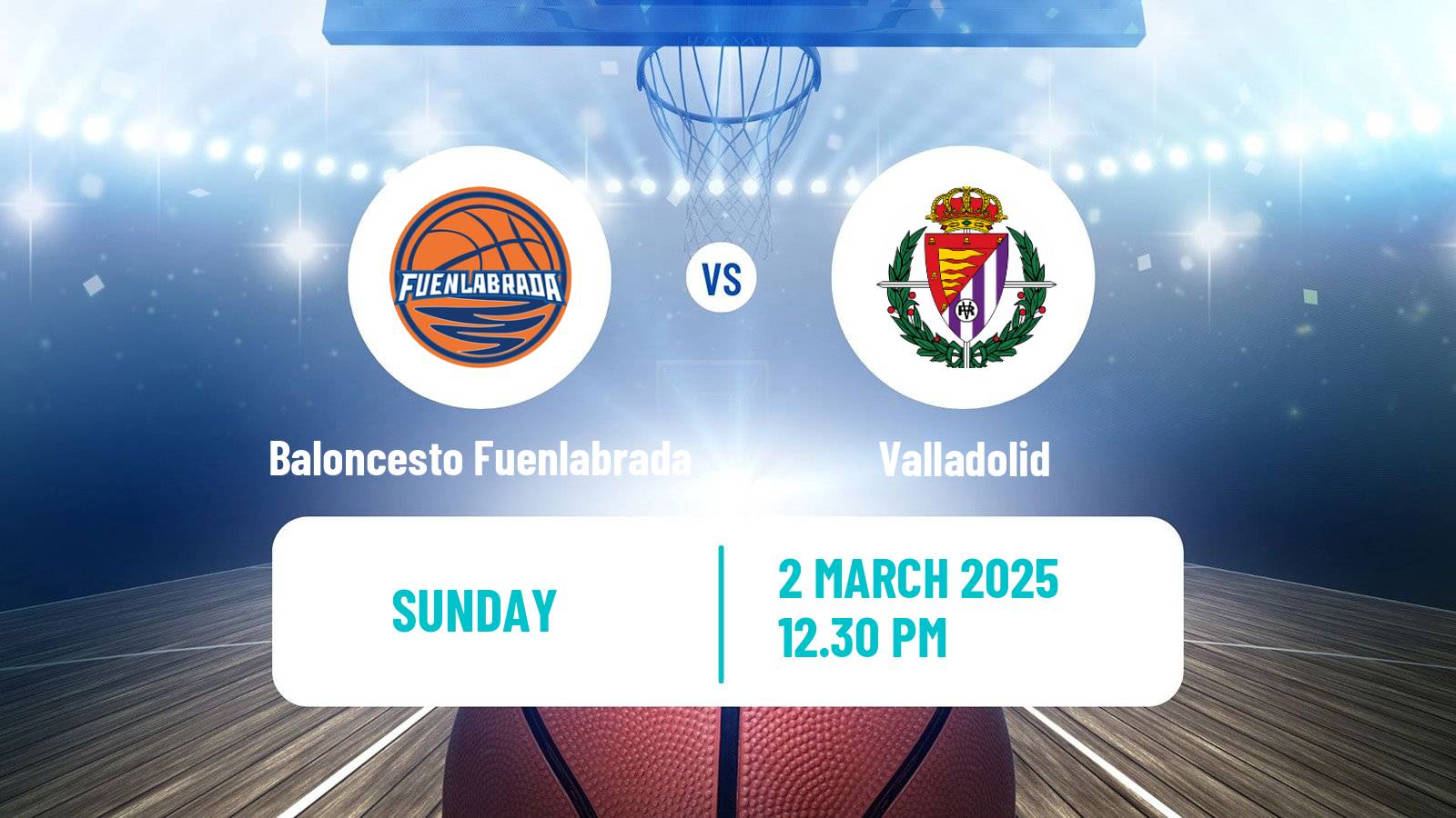 Basketball Spanish LEB Oro Baloncesto Fuenlabrada - Valladolid