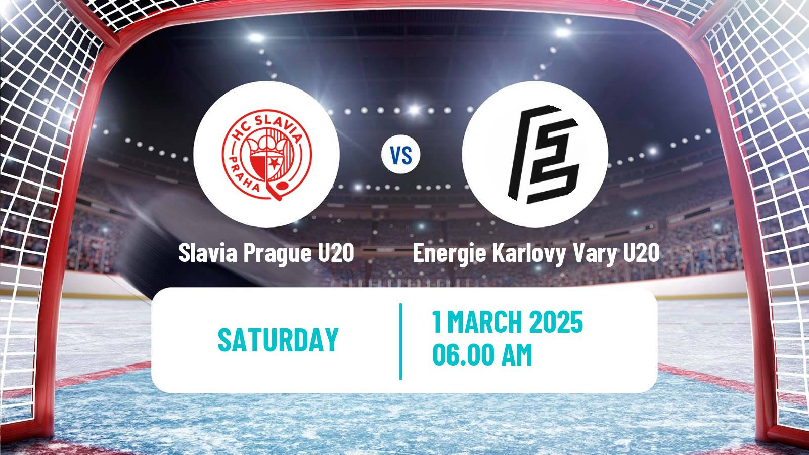 Hockey Czech ELJ Slavia Prague U20 - Energie Karlovy Vary U20