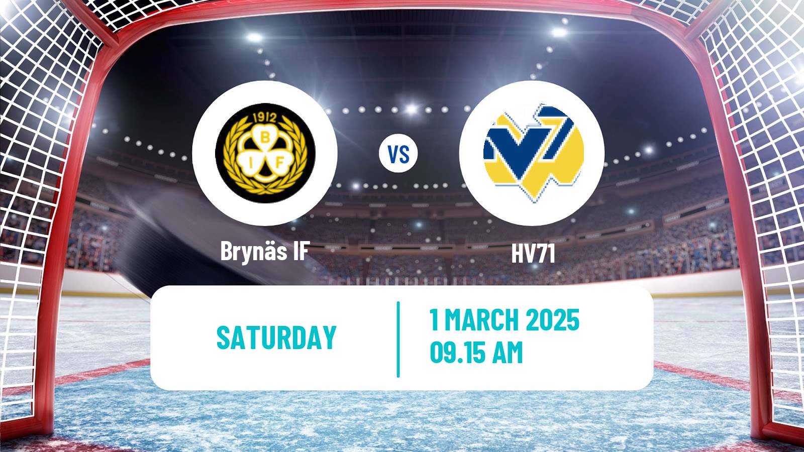 Hockey SHL Brynäs - HV71