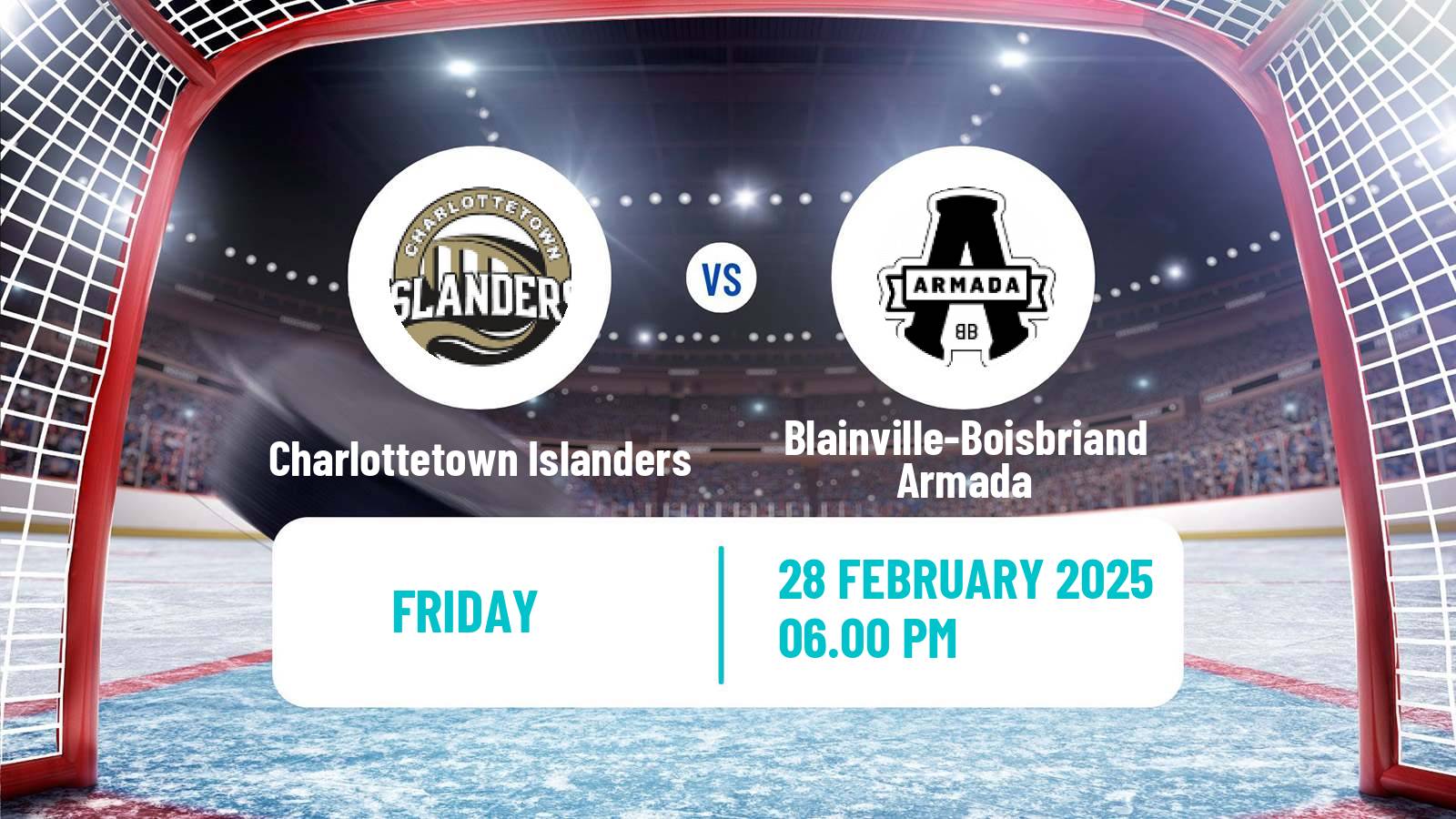 Hockey QMJHL Charlottetown Islanders - Blainville-Boisbriand Armada