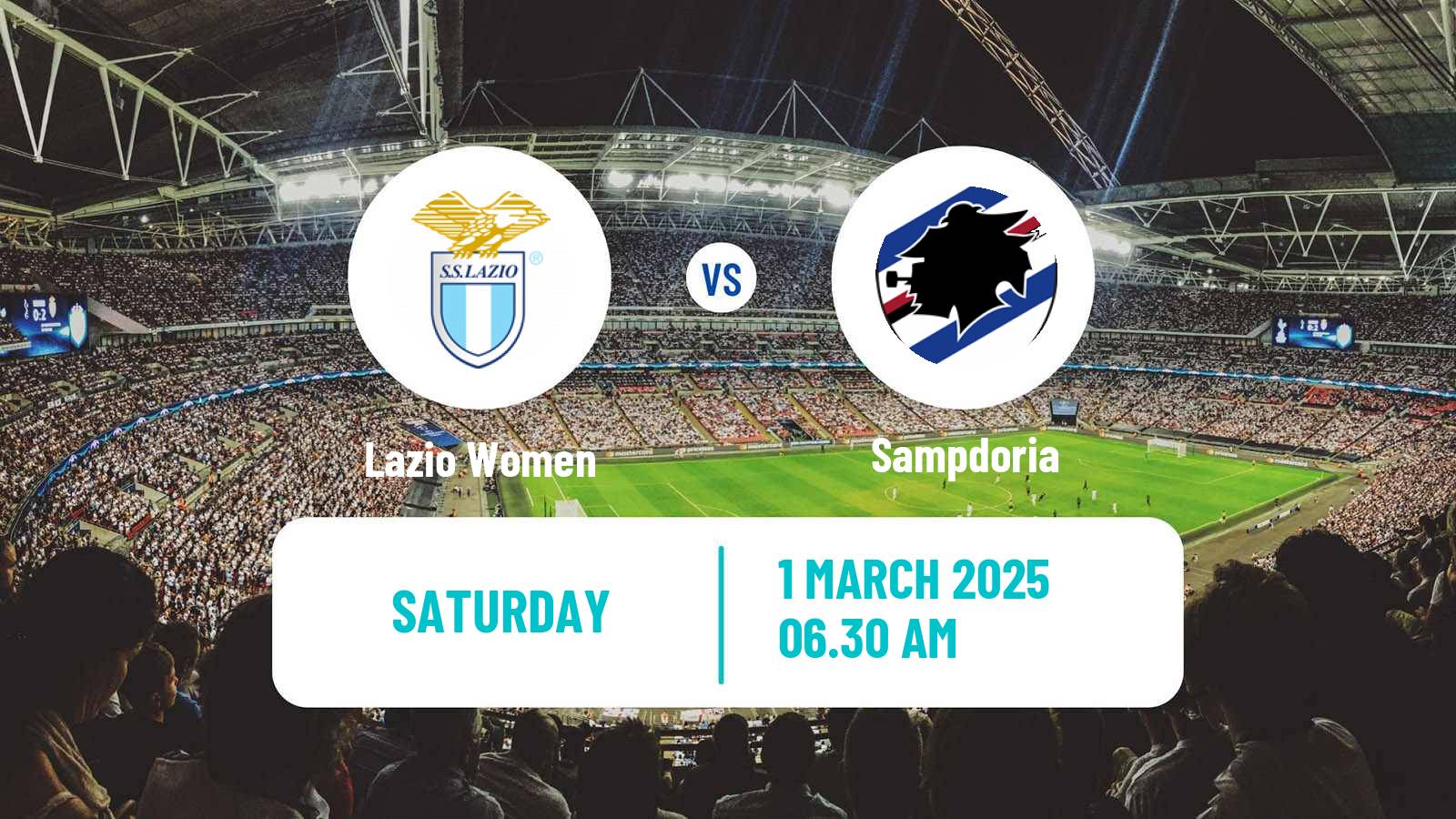 Soccer Italian Serie A Women Lazio - Sampdoria